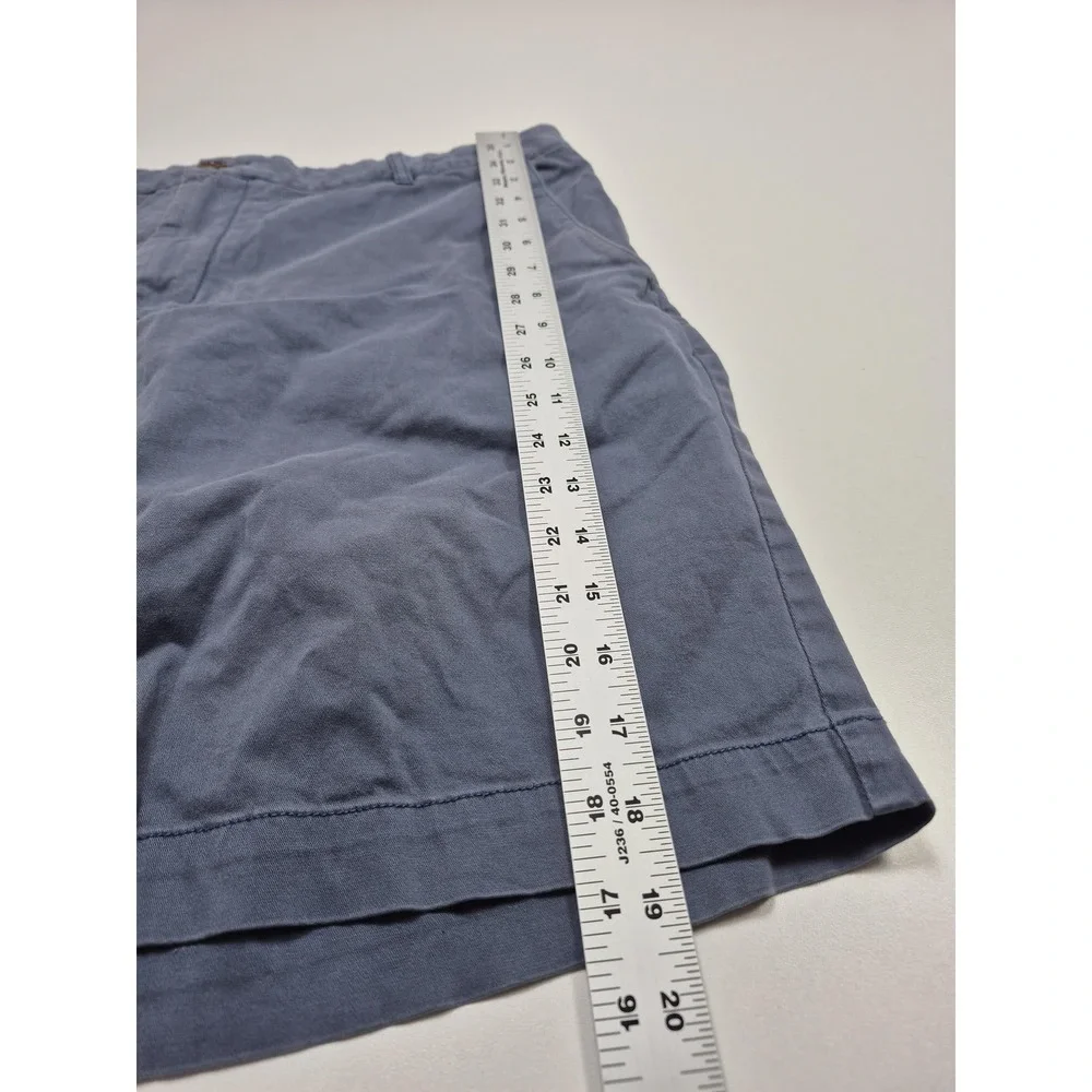 Faherty Shorts Mens 36 Blue Chino 9